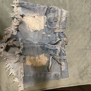Womens Jean shorts. Size 00